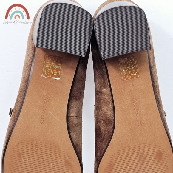 New! Madewell The Nettie Heeled Mary Jane in Soft Mahogany Leather Suede - Picture 14 of 16